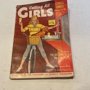 Vintage 1960 “Calling all Girls” Magazine